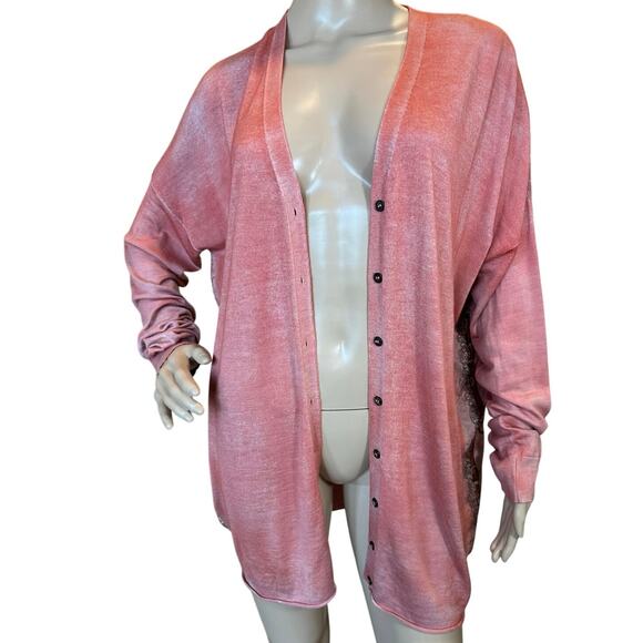 Vintage Designer Italy Silk Cashmere Cardigan Sweater Art-to-Wear Equestrian - Picture 10 of 16